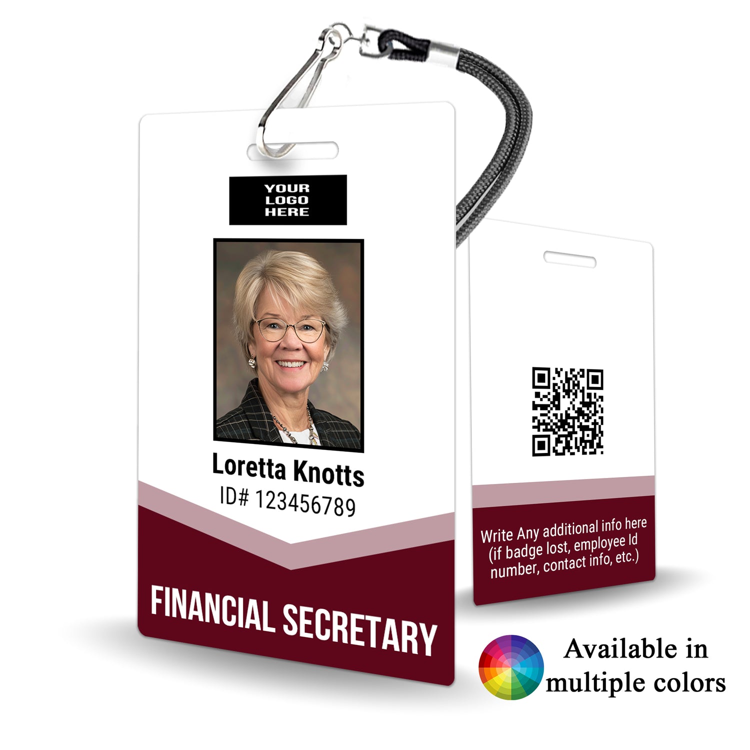 Budgeting and Financial Planning Staff Badge for Church Custom - BadgeSmith