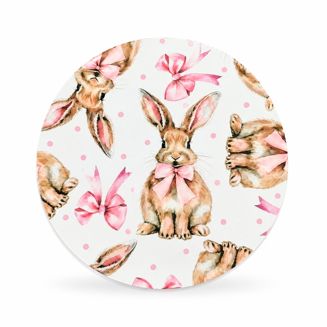 Bunny Bow | Hard Board Add-On - BadgeSmith