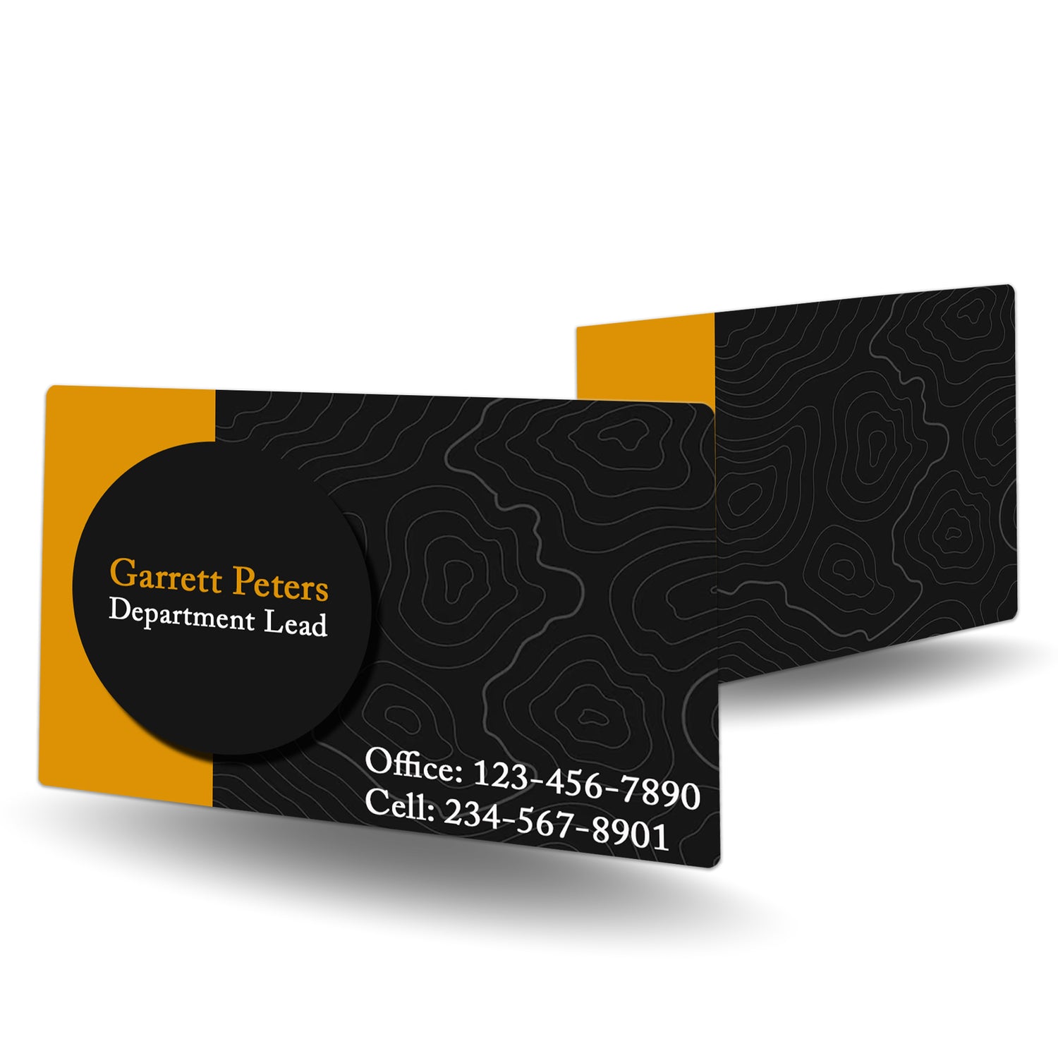 Business Card- Color Topo - BadgeSmith