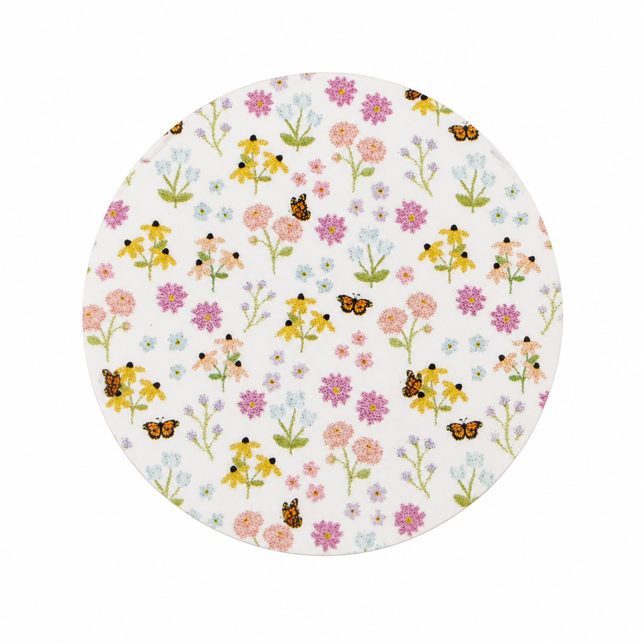 Butterflies and Flowers | Hard Board Add-On - BadgeSmith