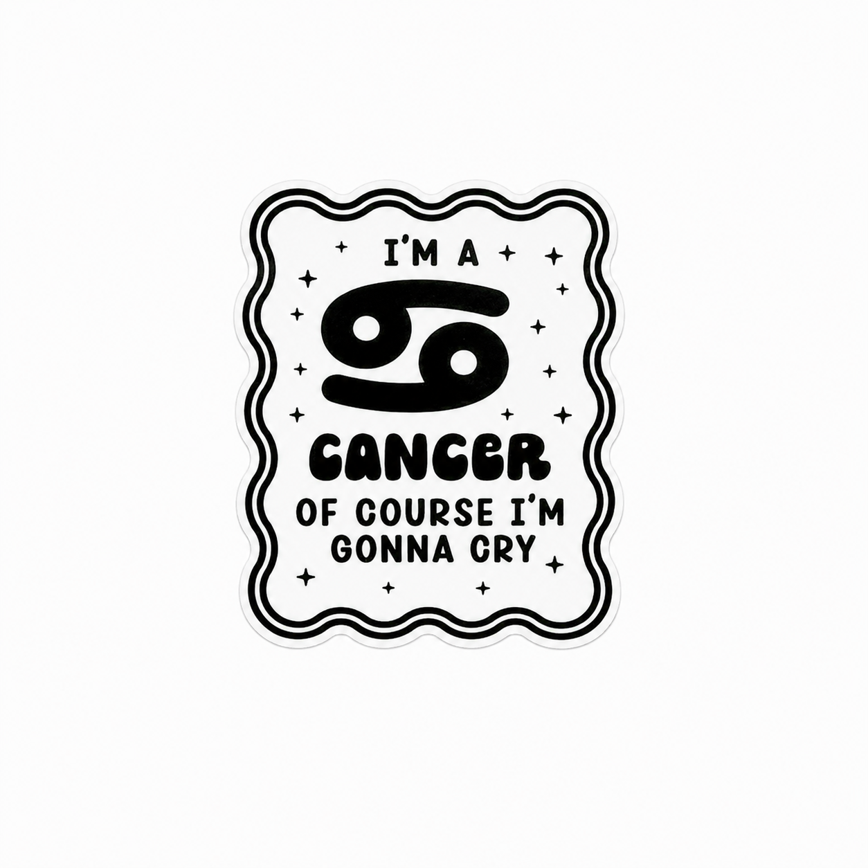 Cancer Sign | Plastic Add-On - BadgeSmith