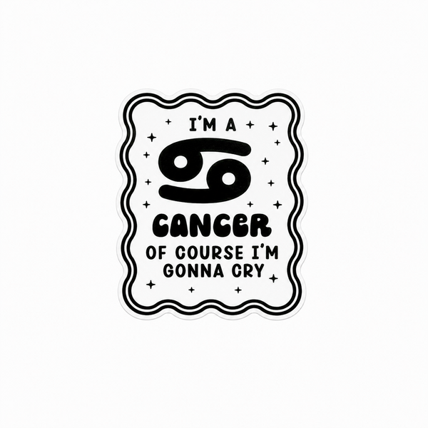 Cancer Sign | Plastic Add-On - BadgeSmith