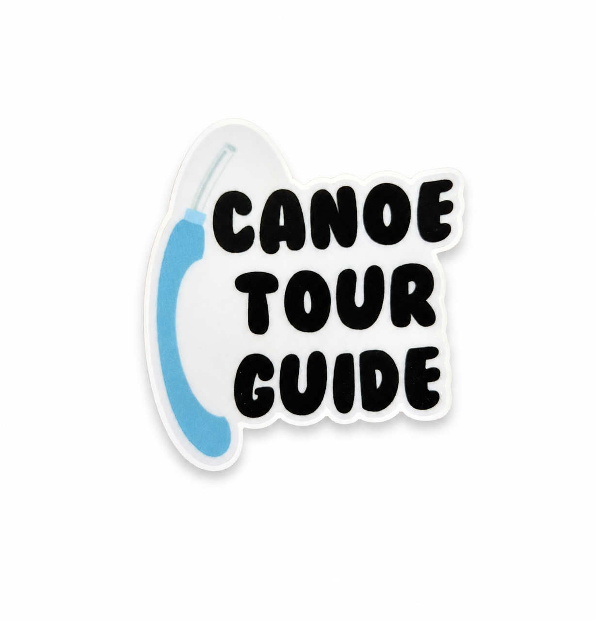 Canoe Tour Guide | Plastic Add-On - BadgeSmith