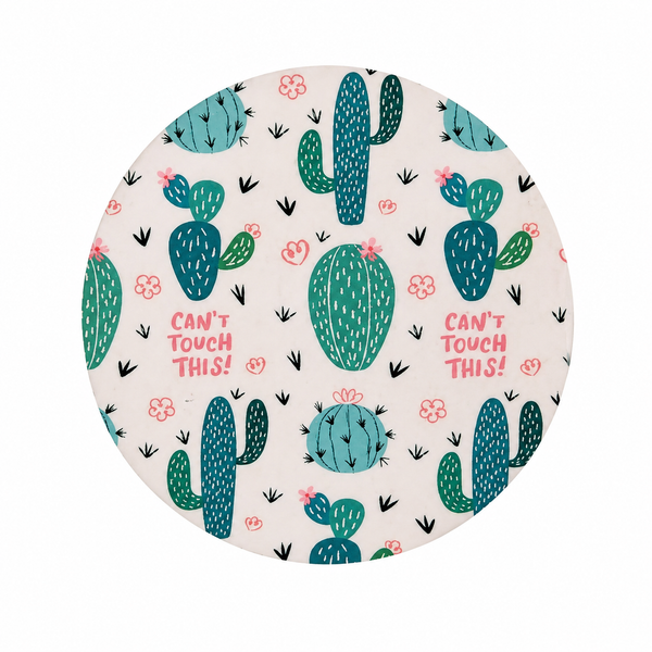 Can't Touch This Cactus | Hard Board Add-On - BadgeSmith