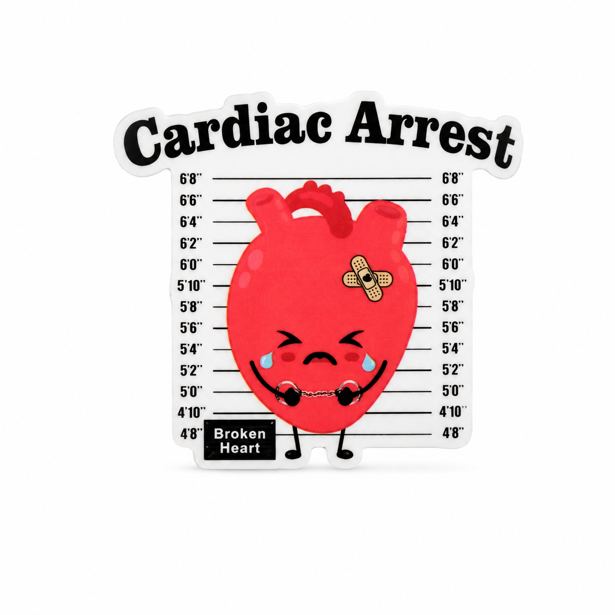Cardiac Arrest | Plastic Add-On - BadgeSmith