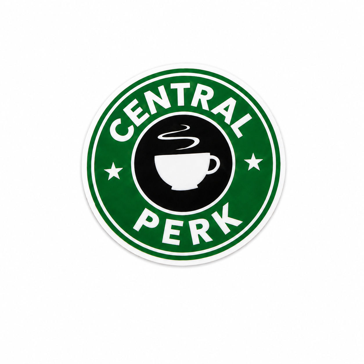 Central Perk Coffee, Friends | Plastic Add-On - BadgeSmith