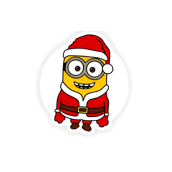 Santa Minion | Plastic Add-On - BadgeSmith