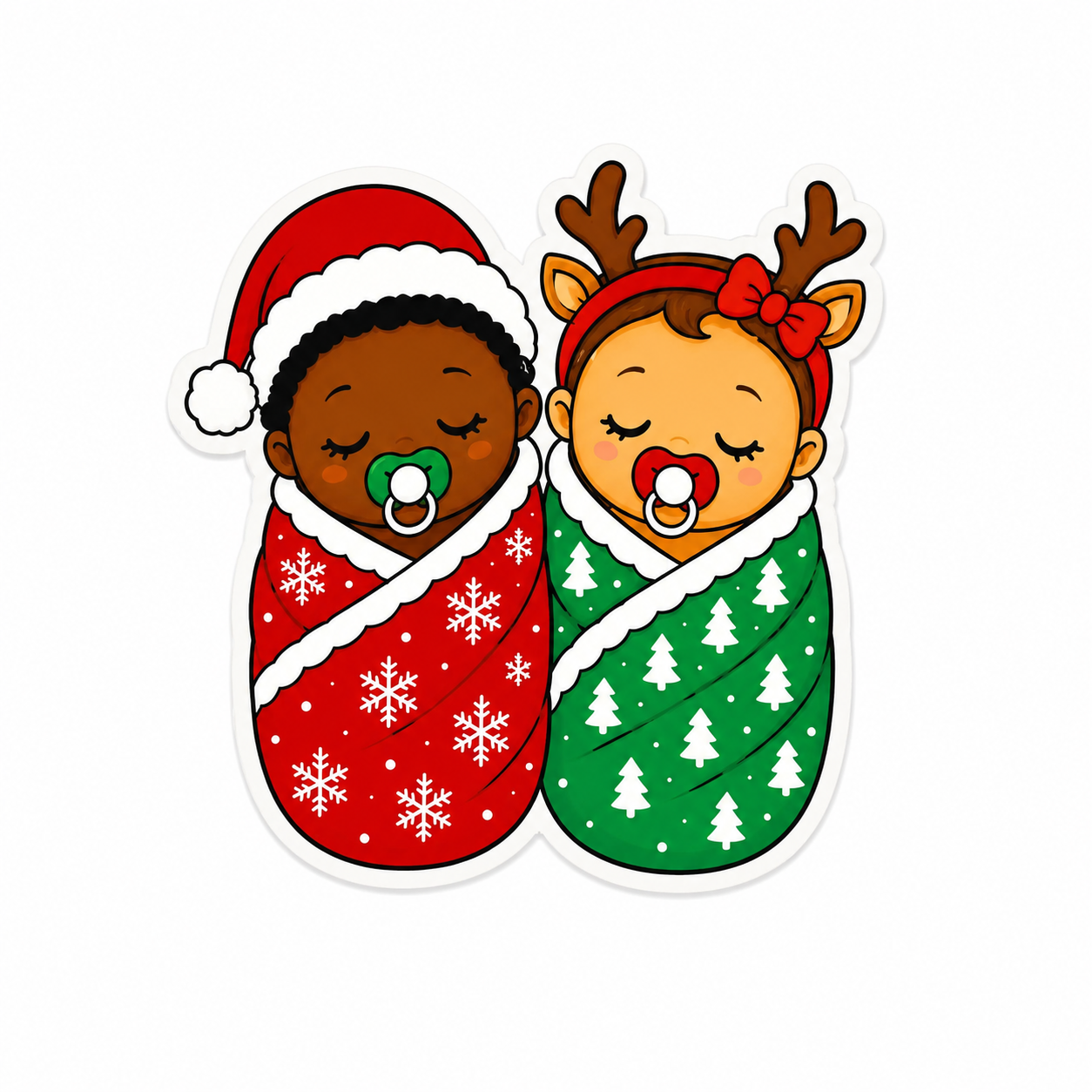 Christmas Babies | Plastic Add-On - BadgeSmith