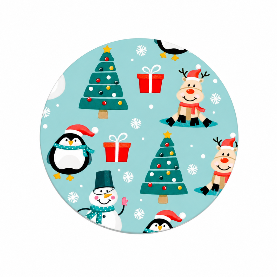 Christmas Friends | Hard Board Add-On - BadgeSmith