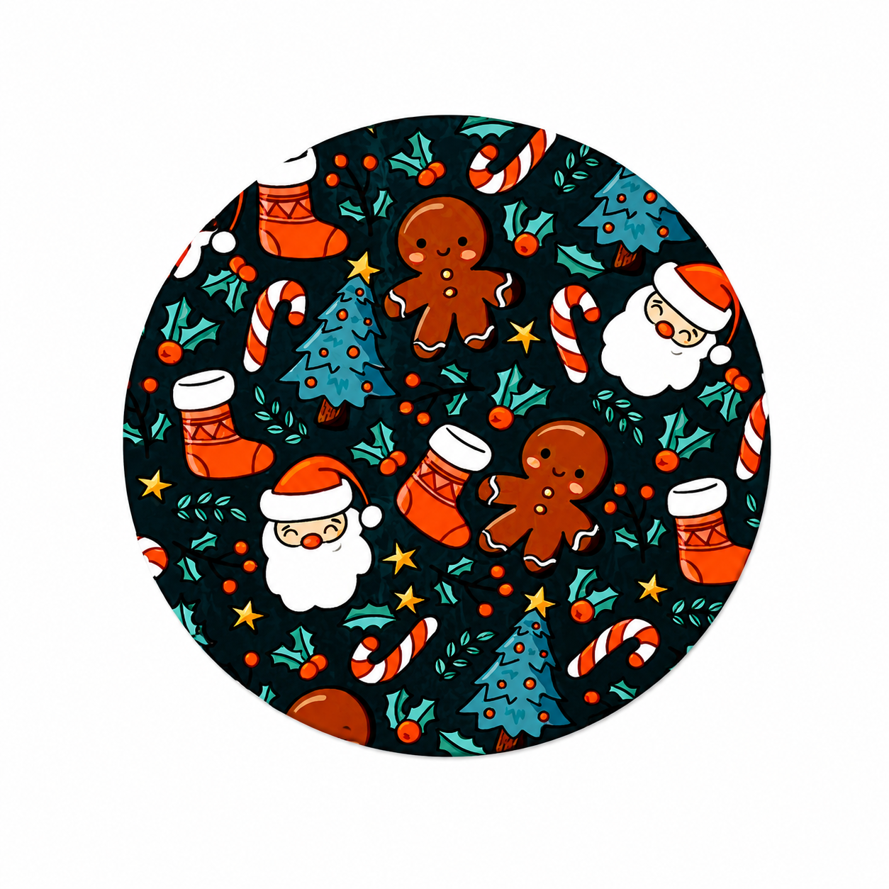 Christmas Gingerbread | Hard Board Add-On - BadgeSmith
