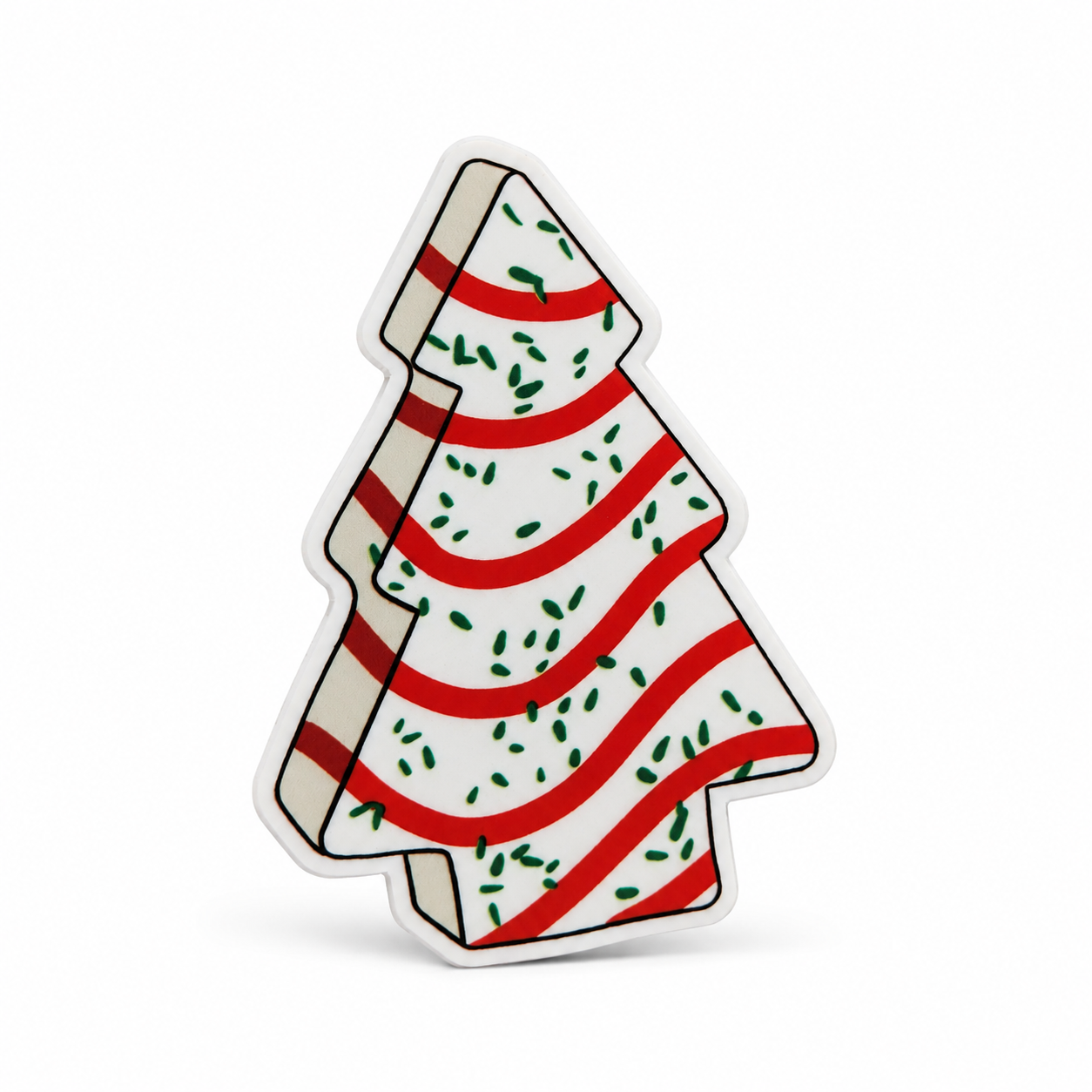 Christmas Tree Cookie | Plastic Add-On - BadgeSmith