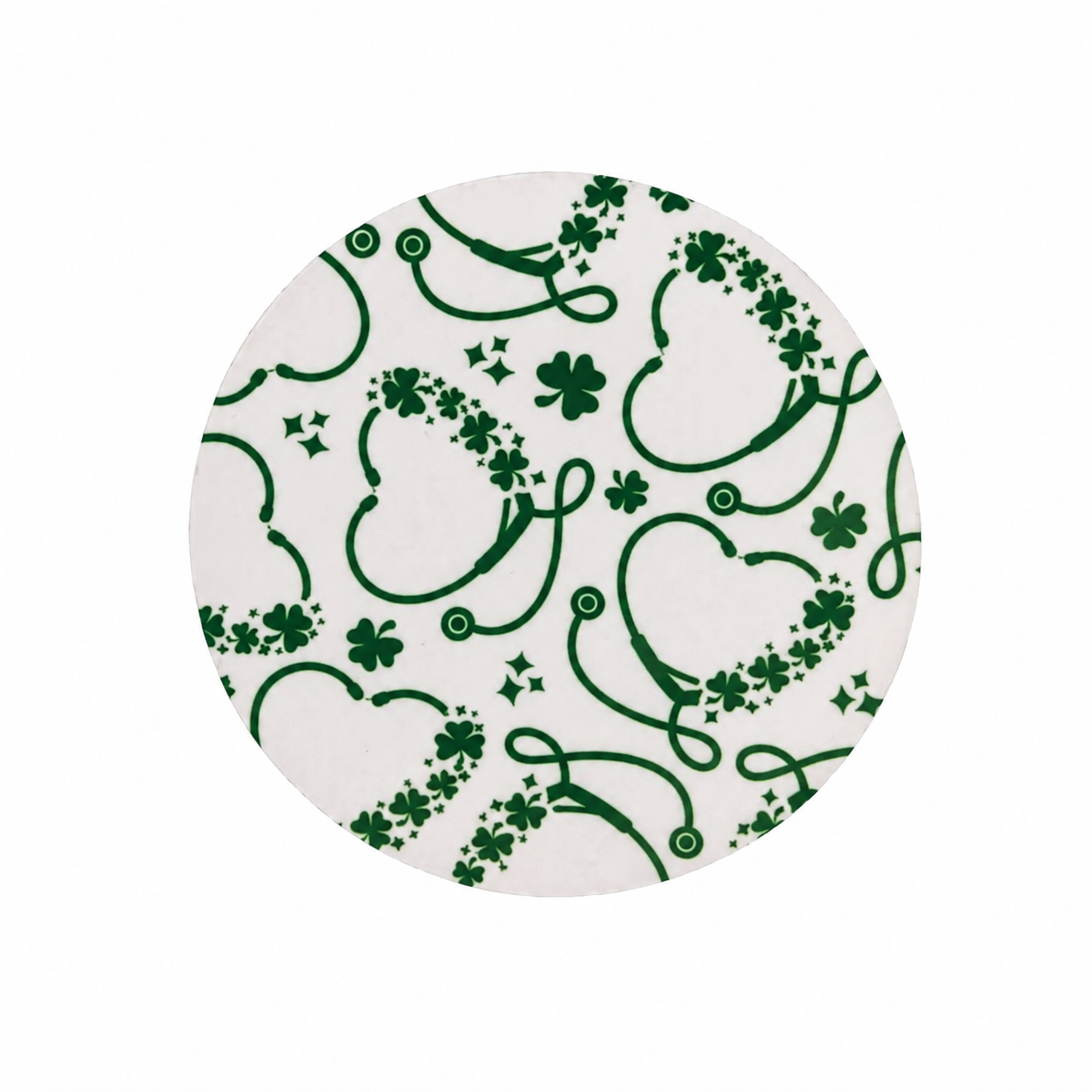 Clover Stethoscope | Hard Board Add-On - BadgeSmith