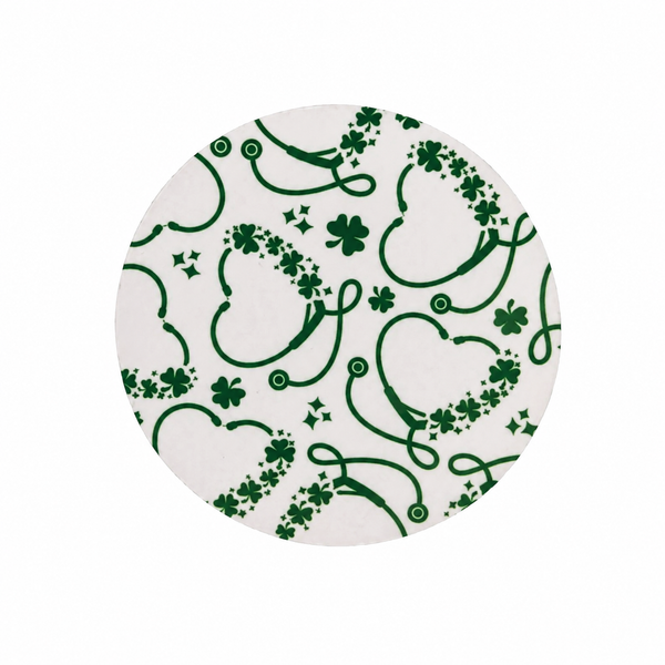 Clover Stethoscope | Hard Board Add-On - BadgeSmith