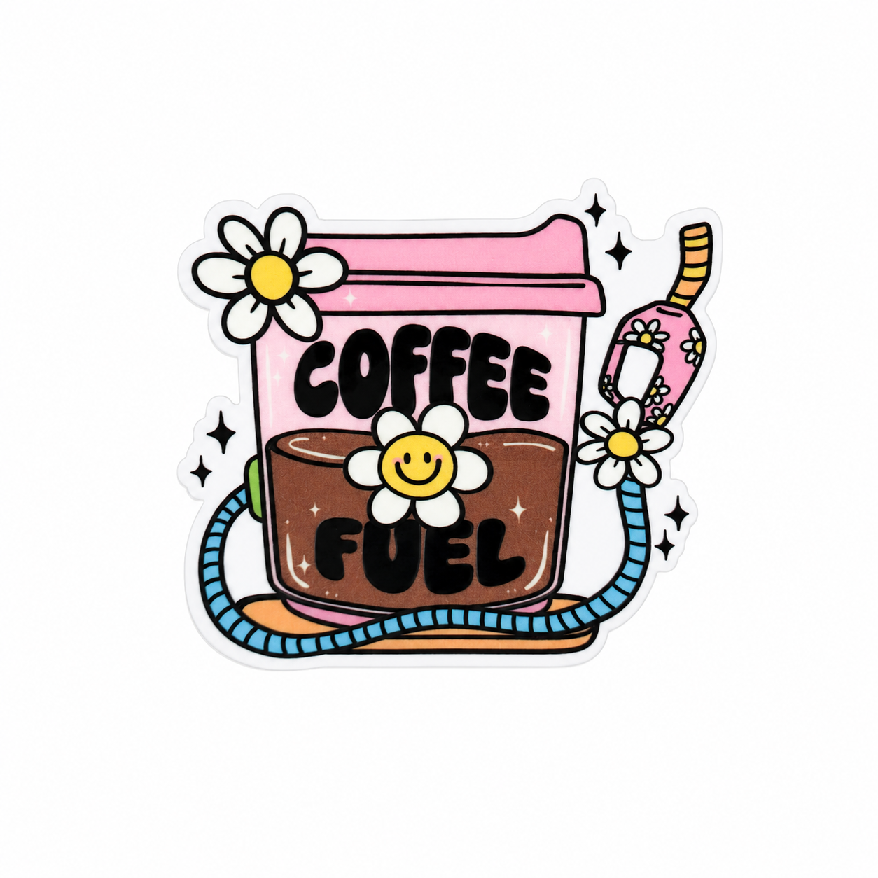 Coffee Fuel | Plastic Add-On - BadgeSmith