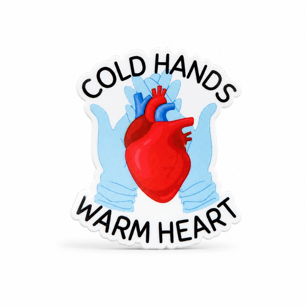 Cold Hands, Warm Hearts | Plastic Add-On - BadgeSmith