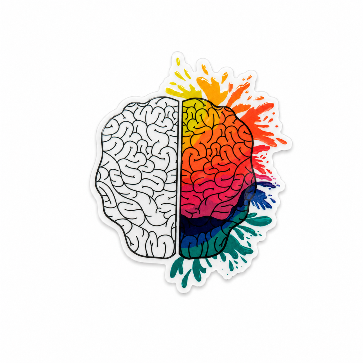 Neuro Brain | Plastic Add-On - BadgeSmith