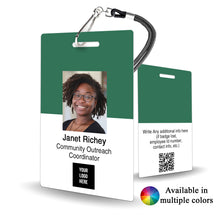 Load image into Gallery viewer, Community Outreach Coordinator Staff Badge for Non-Profit Custom - BadgeSmith
