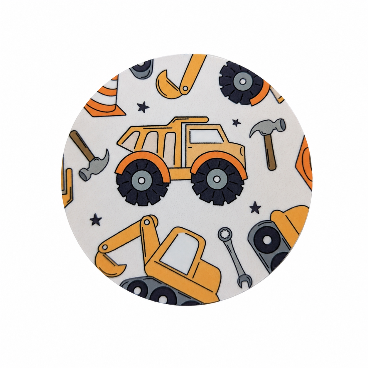 Construction Trucks | Hard Board Add-On - BadgeSmith