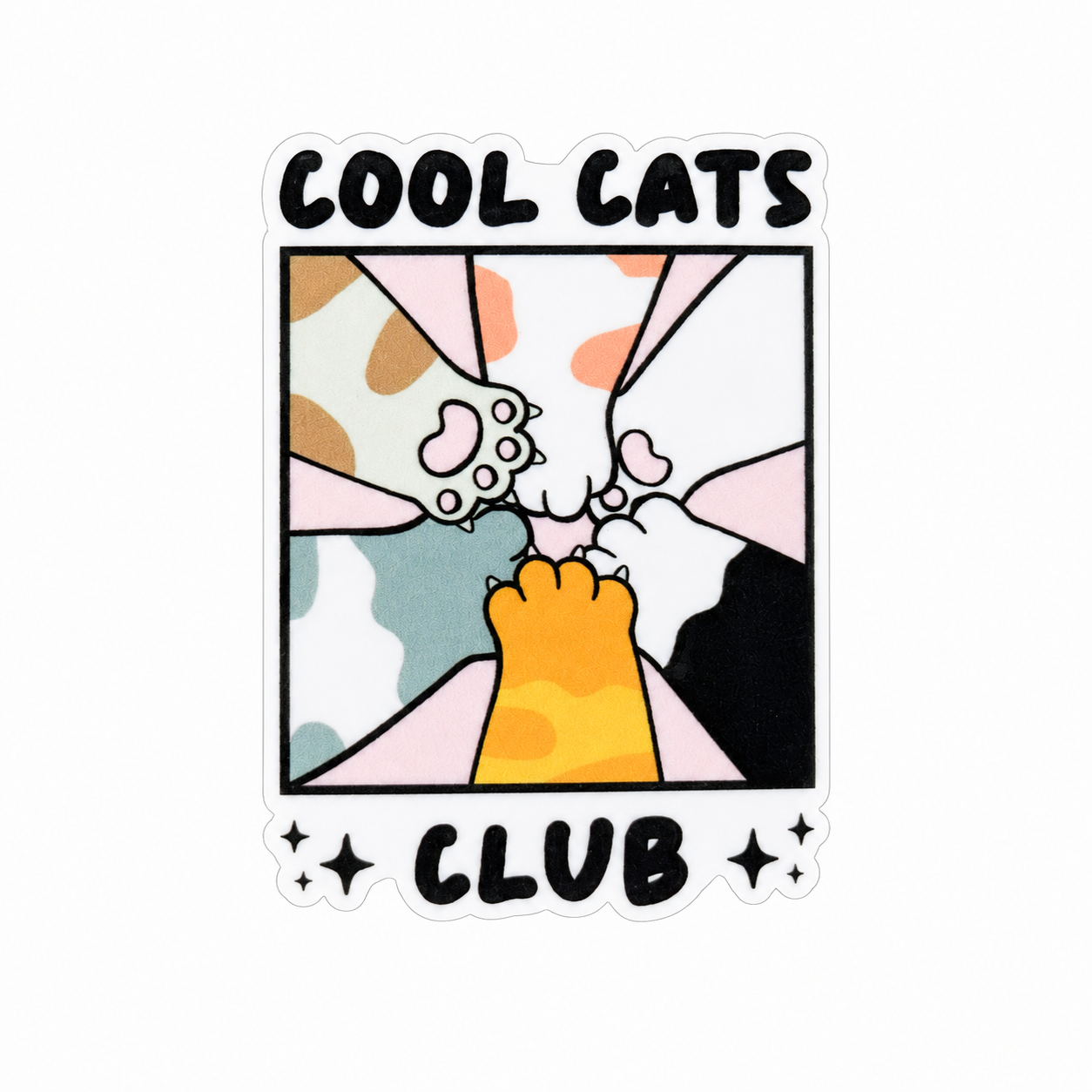 Cool Cats Club | Plastic Add-On - BadgeSmith