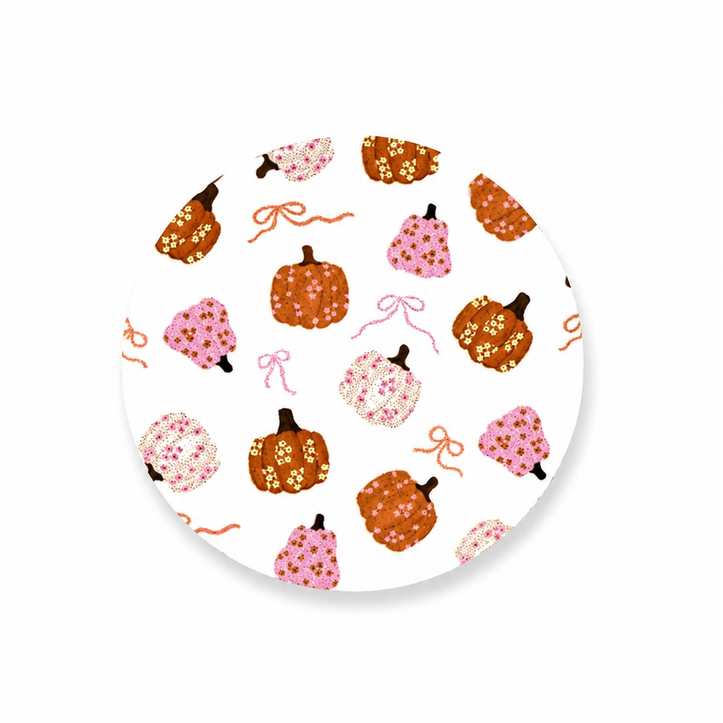 Coquette Pumpkins | Hard Board Add-On - BadgeSmith
