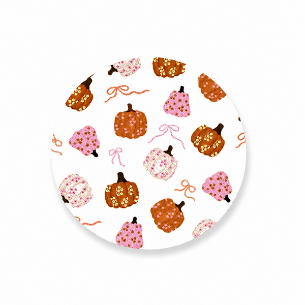 Coquette Pumpkins | Hard Board Add-On - BadgeSmith