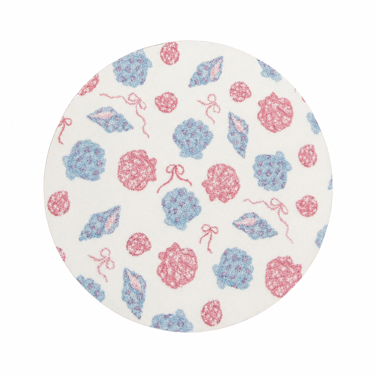 Coquette Seashells | Hard Board Add-On - BadgeSmith