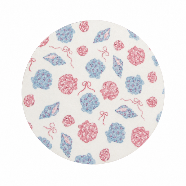 Coquette Seashells | Hard Board Add-On - BadgeSmith