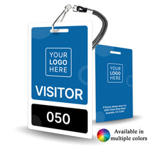 Load image into Gallery viewer, Corporate Visitor Badge - Customizable Event Entry Pass - BadgeSmith
