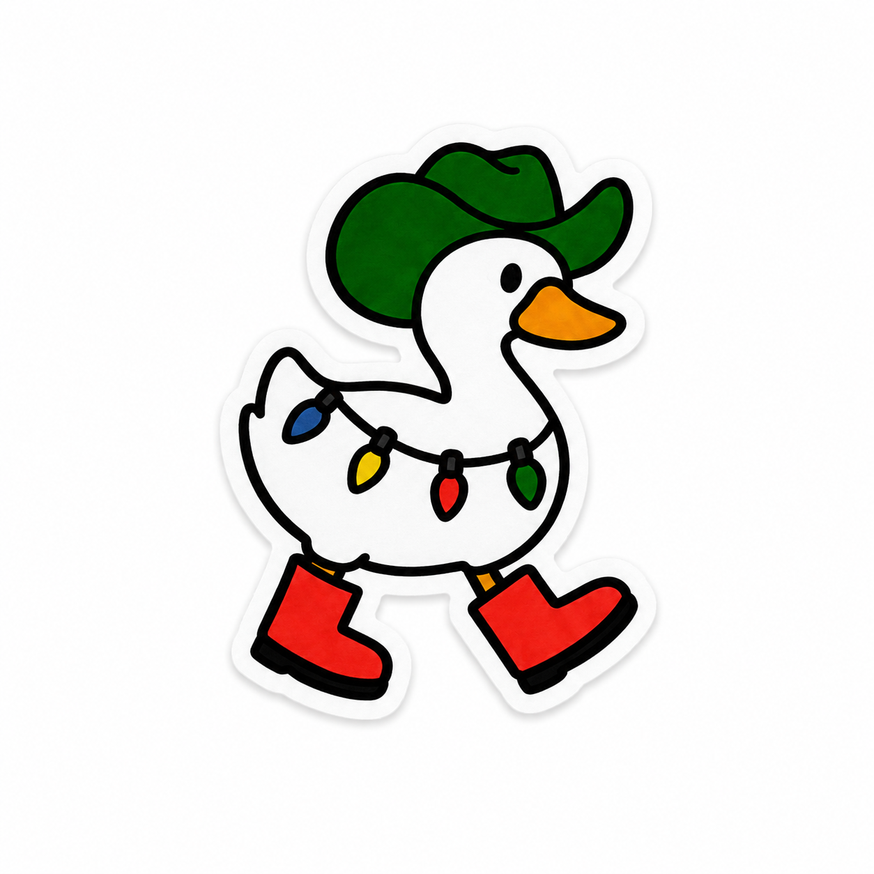 Cowboy Goose | Plastic Add-On - BadgeSmith