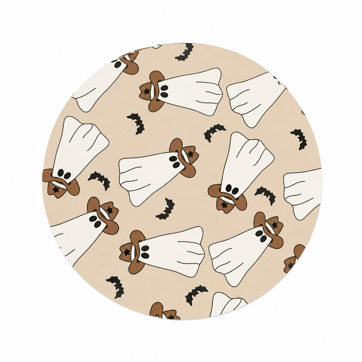Cowboy Ghost | Hard Board Add-On - BadgeSmith