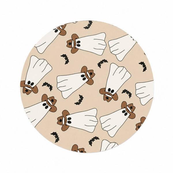 Cowboy Ghost | Hard Board Add-On - BadgeSmith