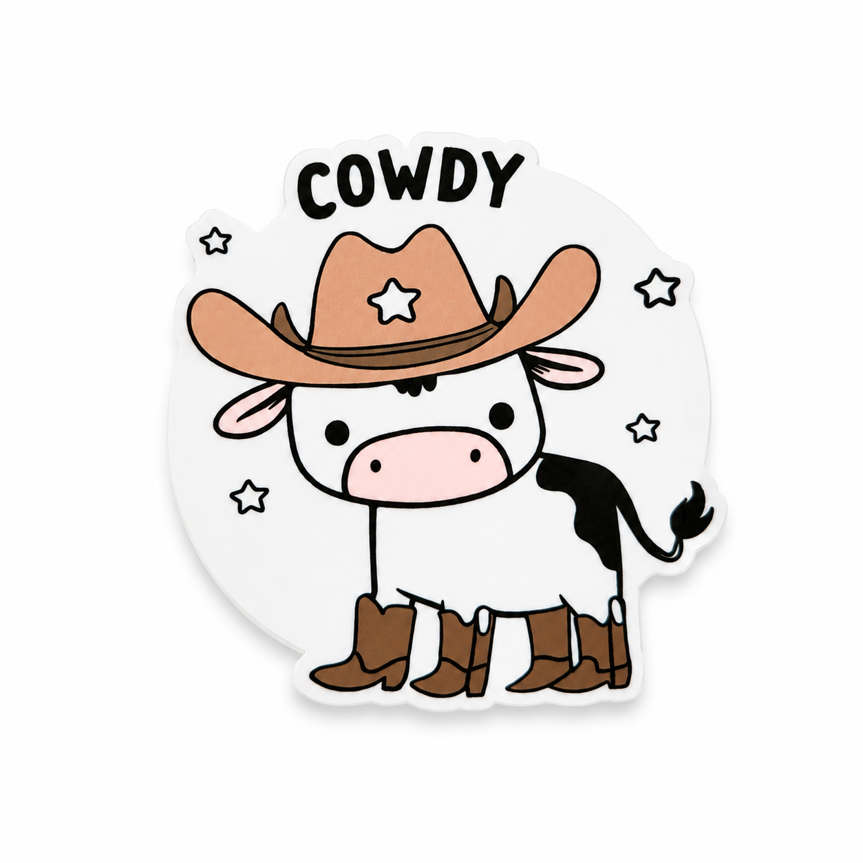 Cowdy | Plastic Add-On - BadgeSmith