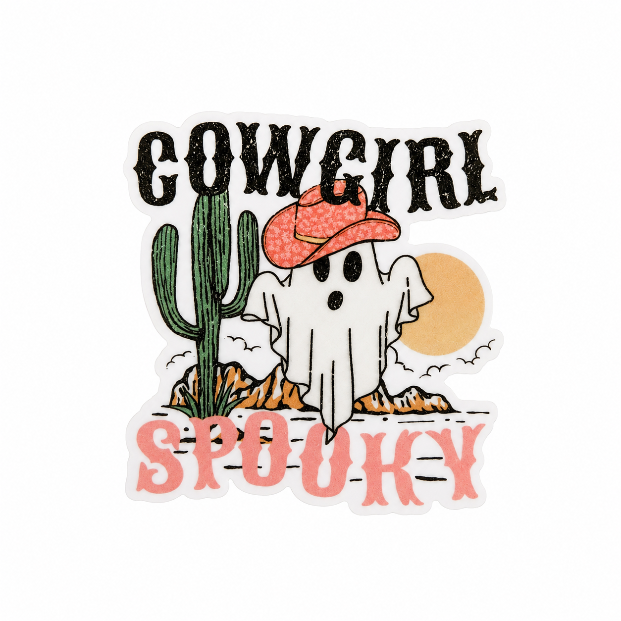 Cowgirl Spooky | Plastic Add-On - BadgeSmith