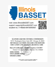 Load image into Gallery viewer, Illinois Basset - BadgeSmith
