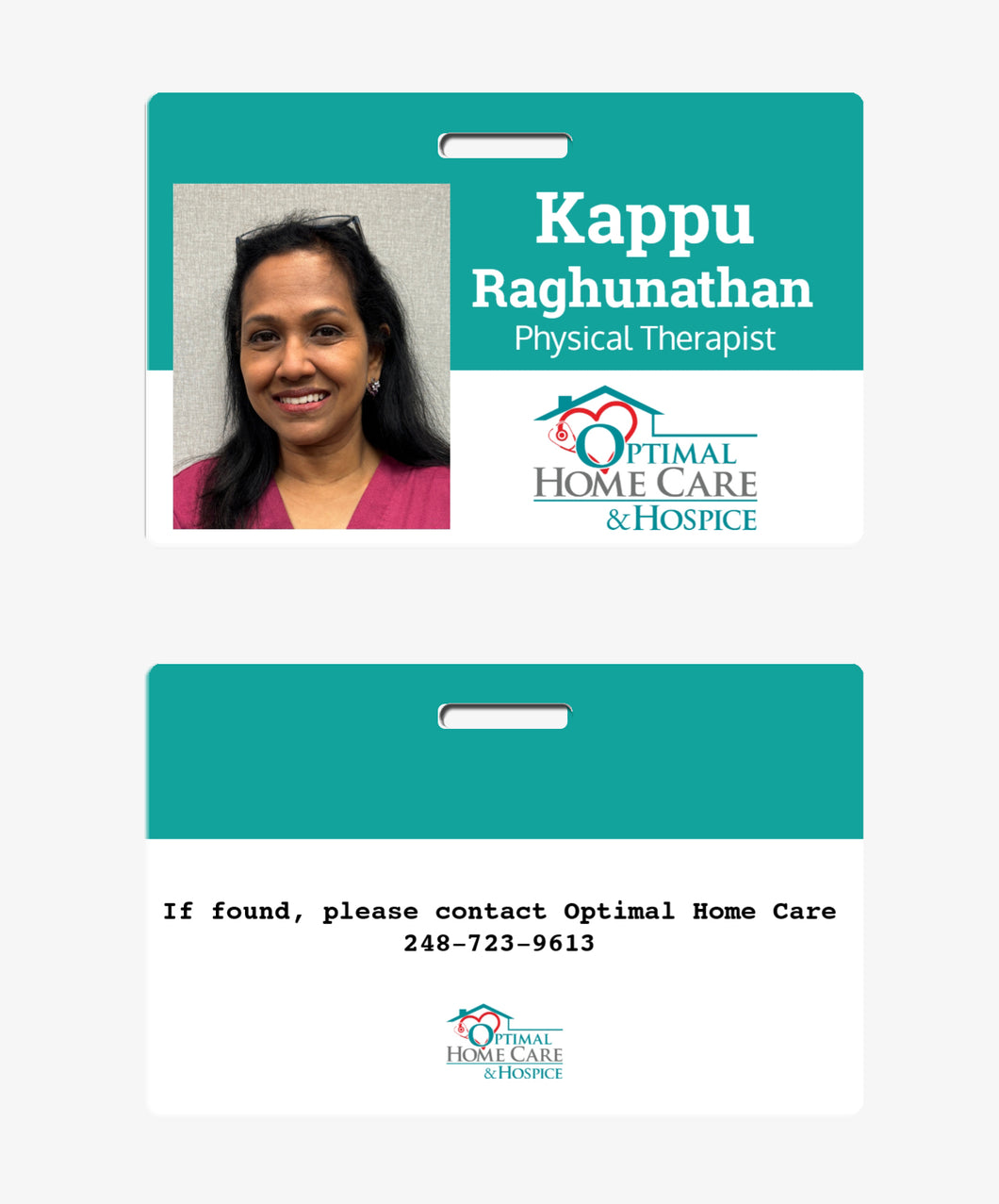 Optimal Home Care - BadgeSmith