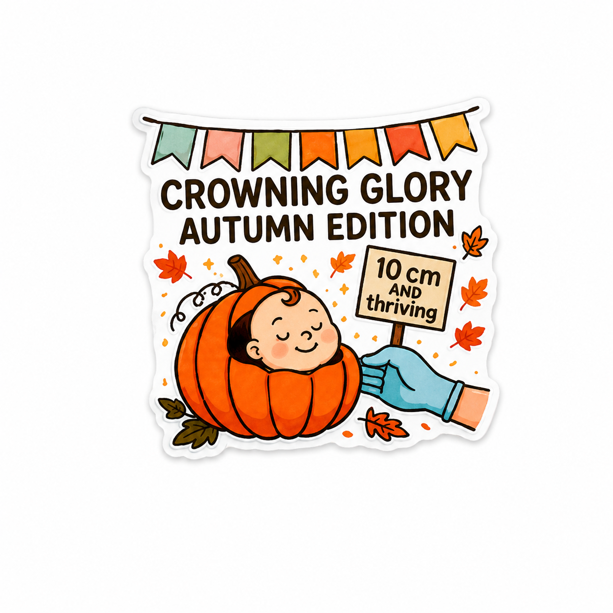 Crowning Glory | Plastic Add-On - BadgeSmith