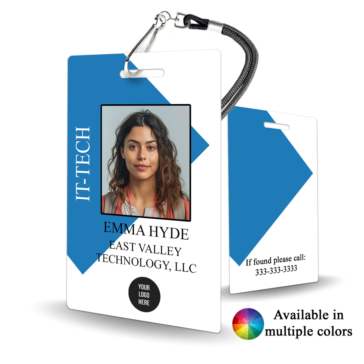 Custom IT Technician Staff Badge for Tech – BadgeSmith