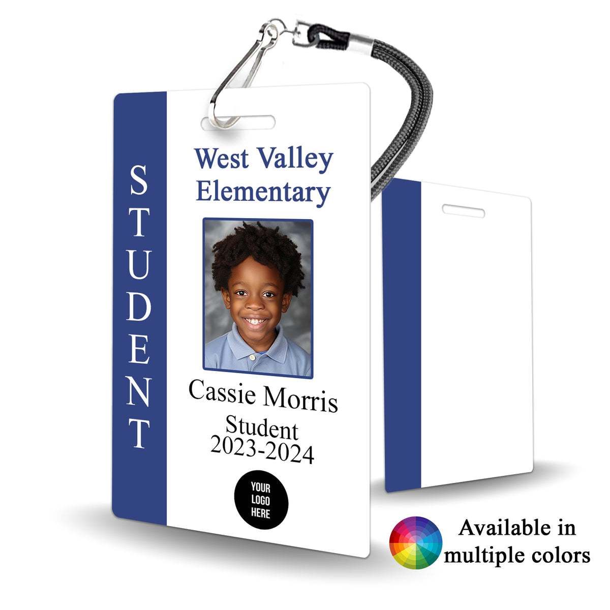 Custom Student ID Badge - School Identification Card – BadgeSmith
