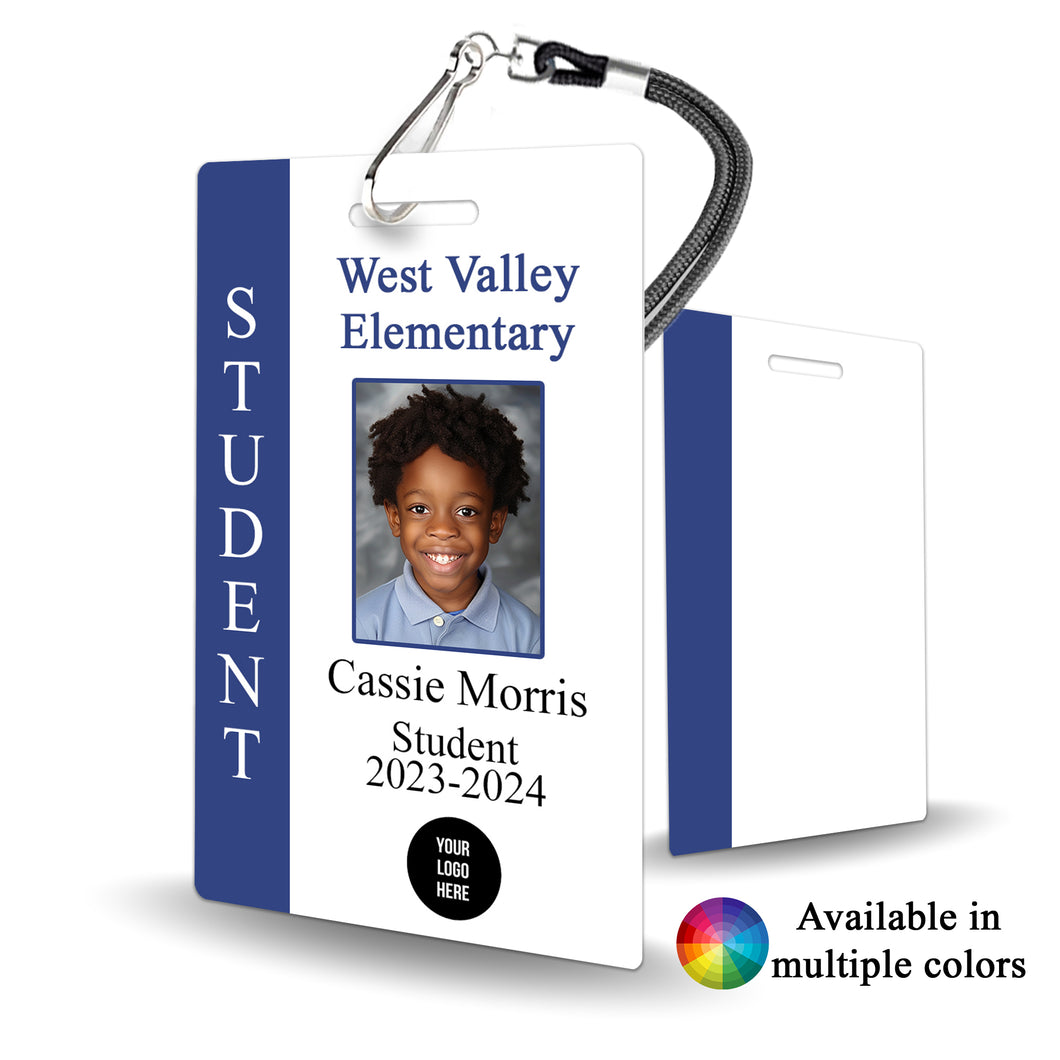 Custom Student ID Badge - School Identification Card - BadgeSmith