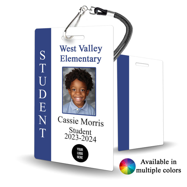 Custom Student ID Badge - School Identification Card - BadgeSmith