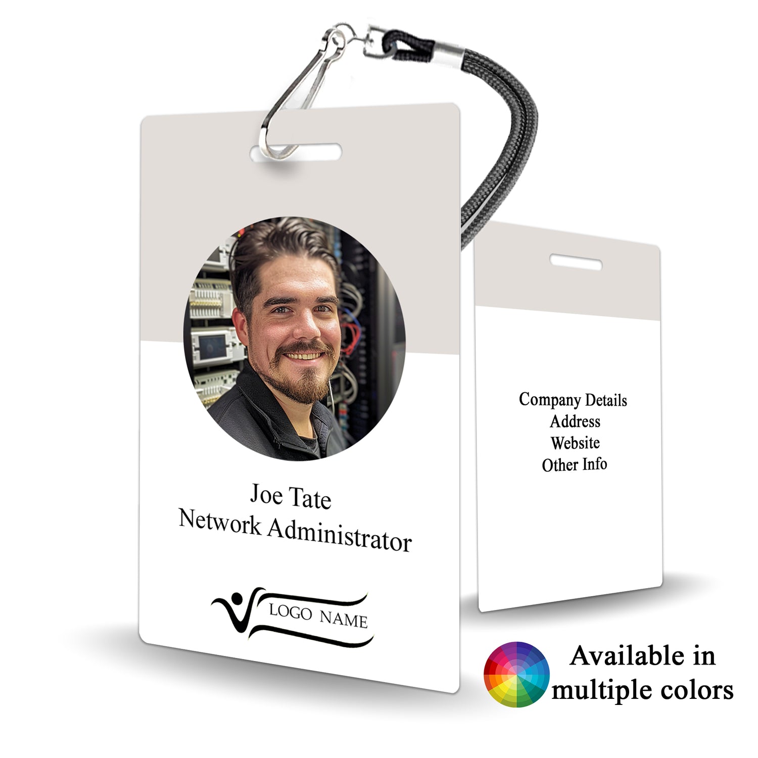 Customizable IT Administration Staff Badge for Tech - BadgeSmith