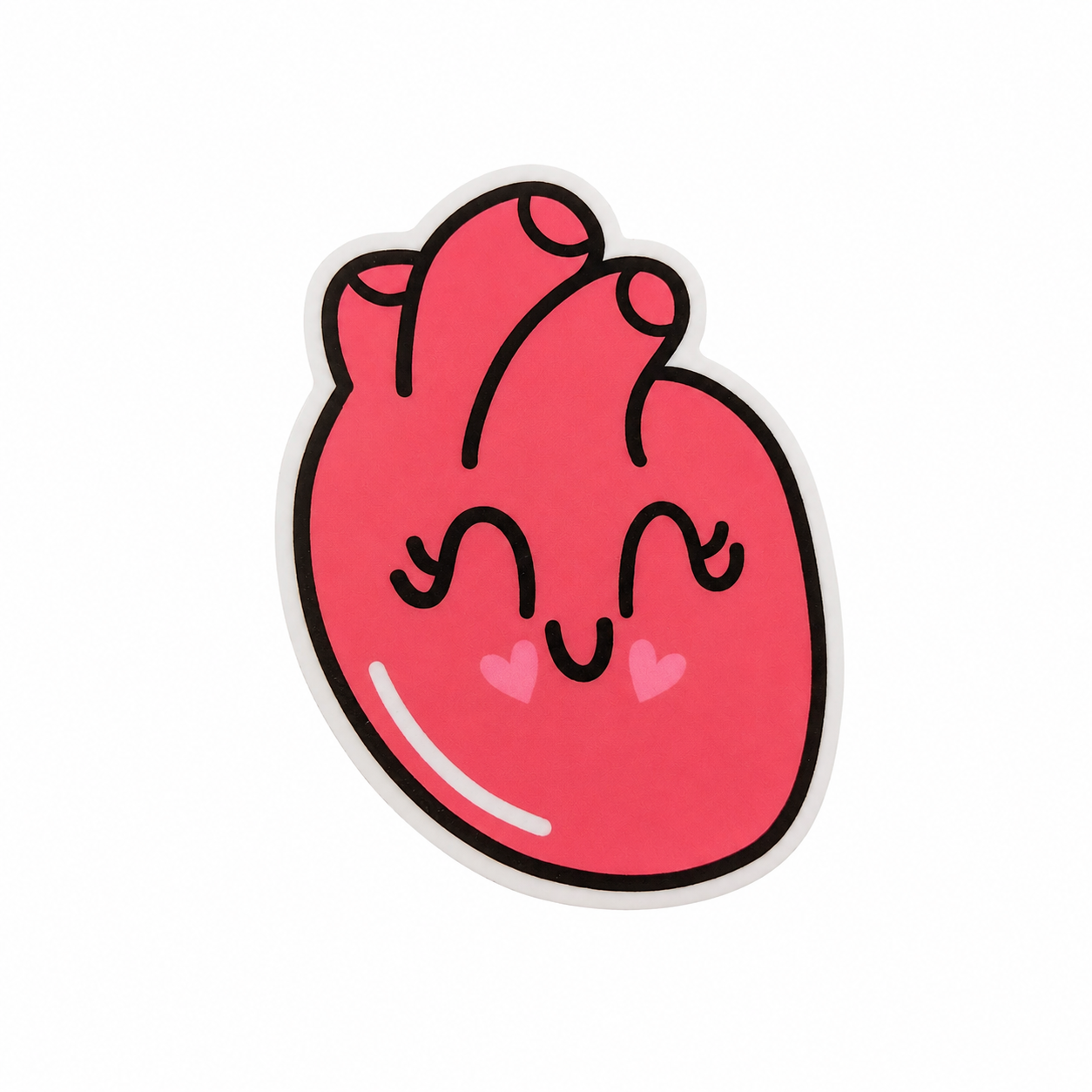 Anatomical Heart | Plastic Add-On - BadgeSmith