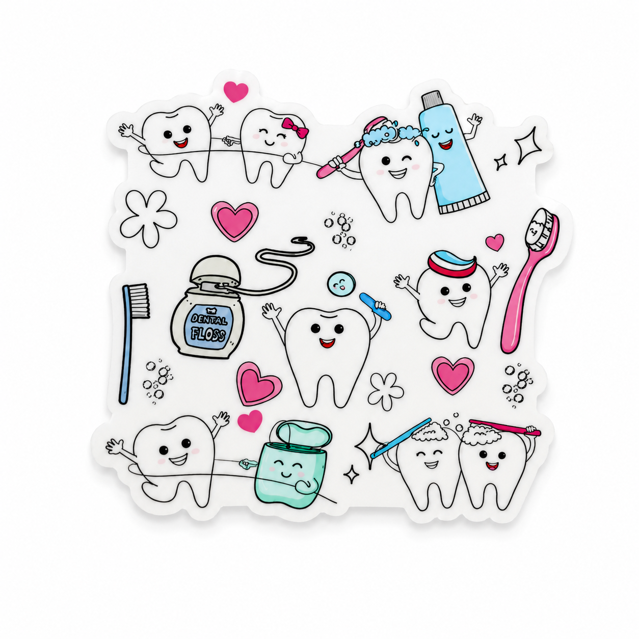 Dental Fun | Plastic Add-On - BadgeSmith