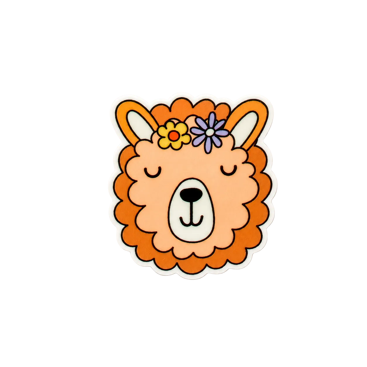 Zoo Animal Llama | Plastic Add-On - BadgeSmith