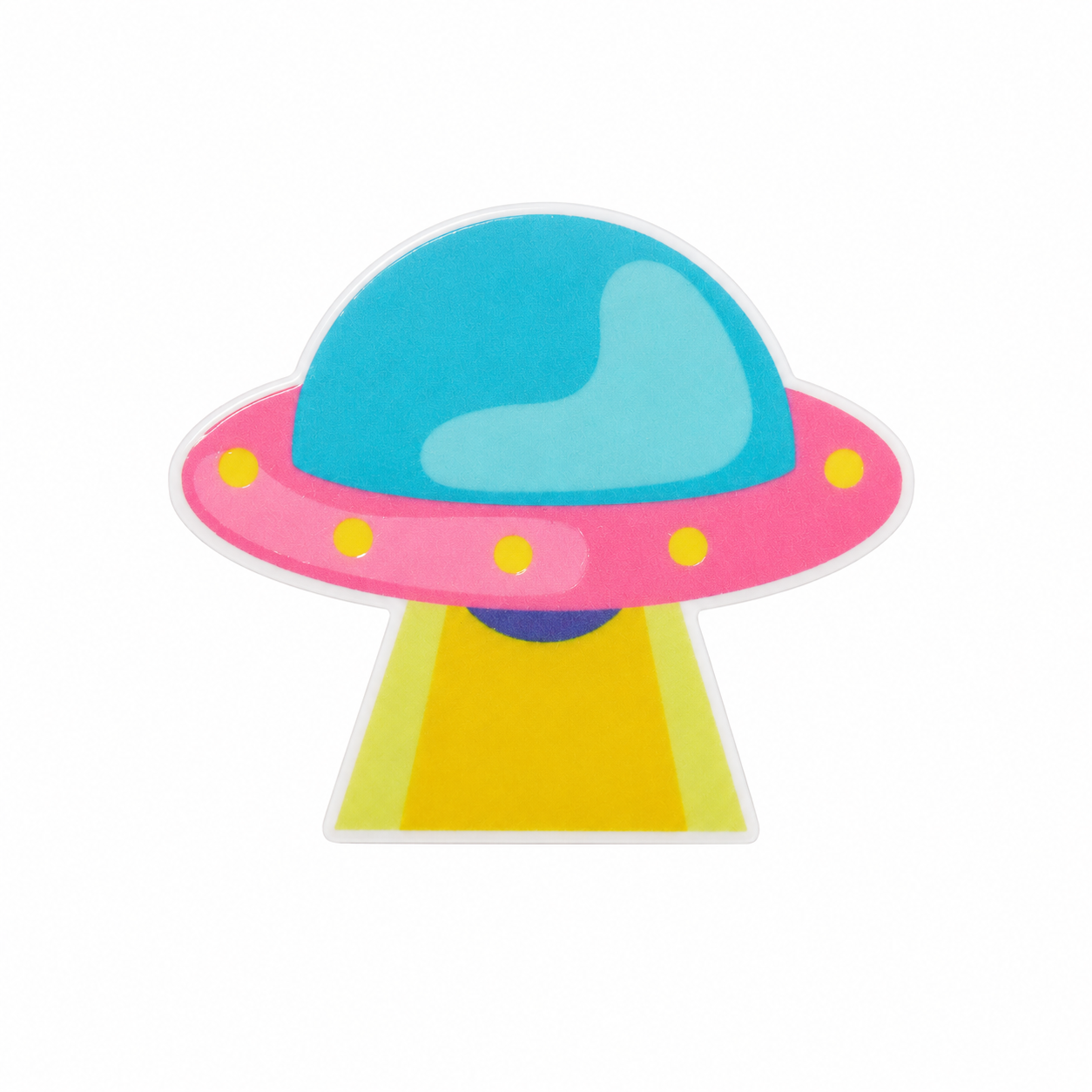 UFO | Plastic Add-On - BadgeSmith