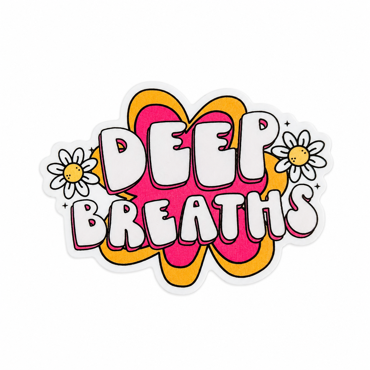 Deep Breaths | Plastic Add-On - BadgeSmith