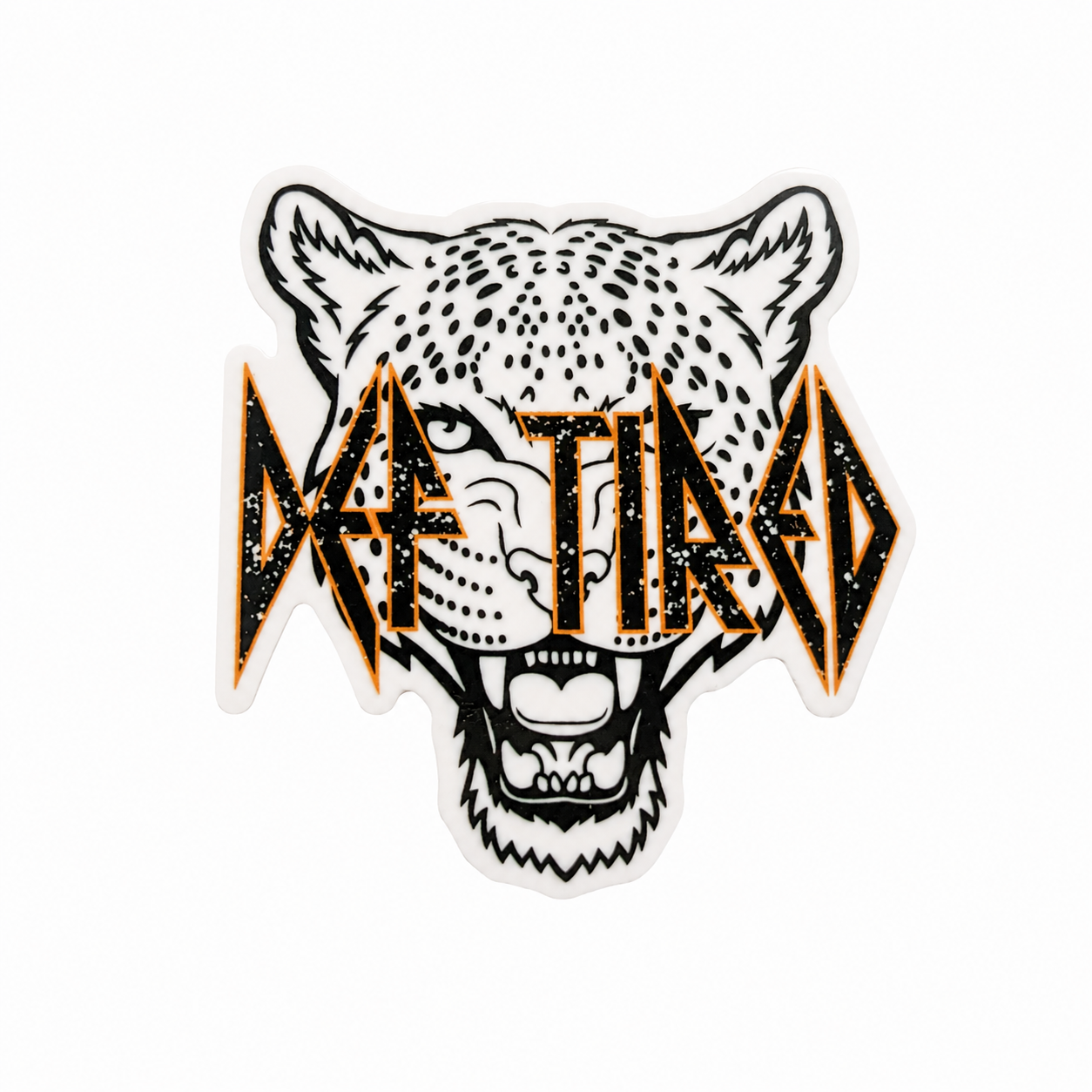 Def Tired | Plastic Add-On - BadgeSmith