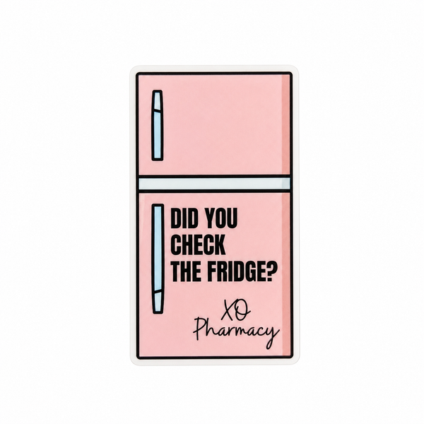 Did You Check the Fridge? | Plastic Add-On - BadgeSmith