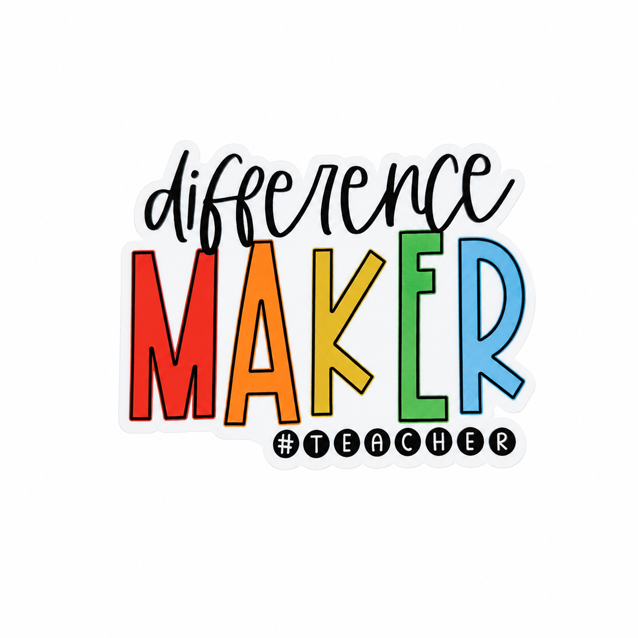 Difference Maker | Plastic Add-On - BadgeSmith