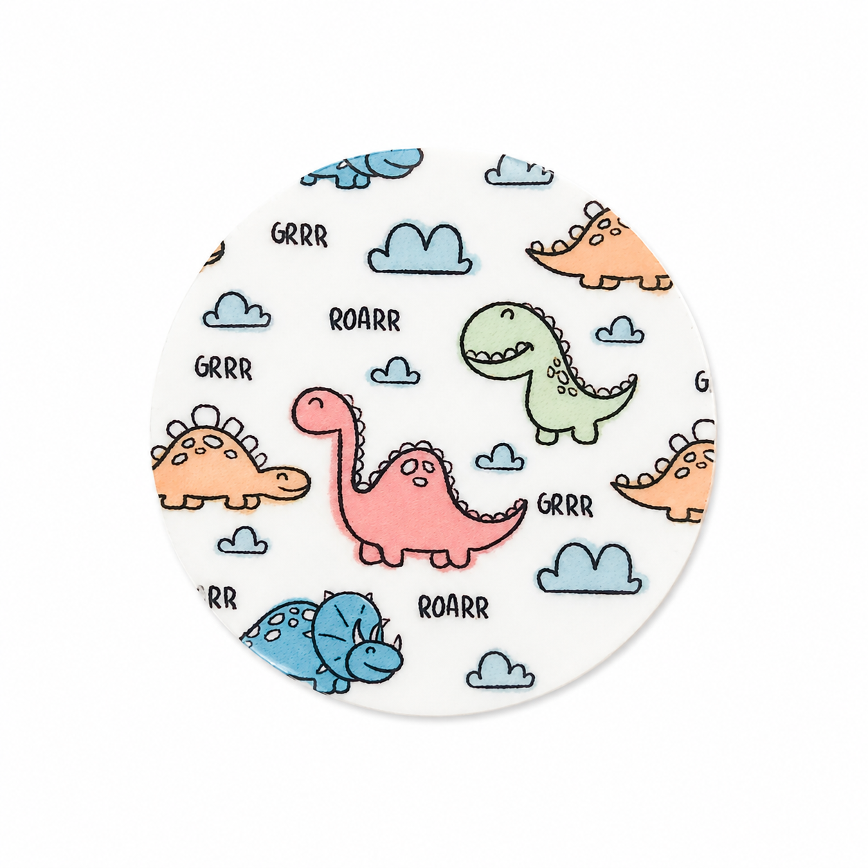 Dinosaur | Hard Board Add-On - BadgeSmith